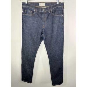 Men's Everlane Indigo Wash Slim Fit Jean 33X32